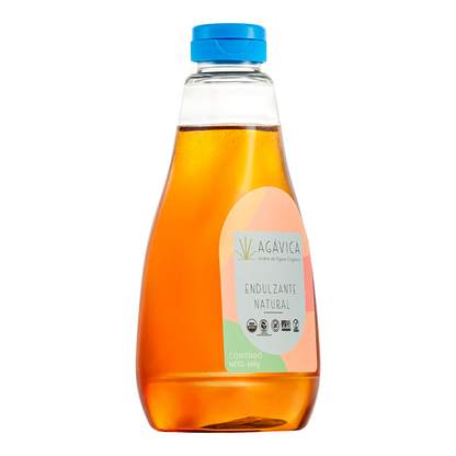 Jarabe de Agave Orgánico Agávica Endulzante 660 Gr