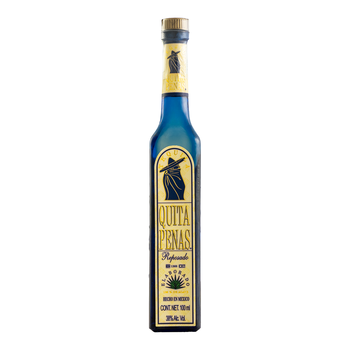 Tequila Quita Penas Reposado 100 Ml
