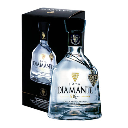 Tequila Joya Diamante 5 Kilates Añejo Cristalino 750ml