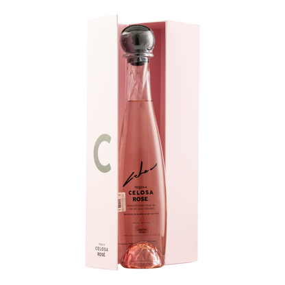 Tequila Celosa Rose Joven Con Estuche 750 Ml