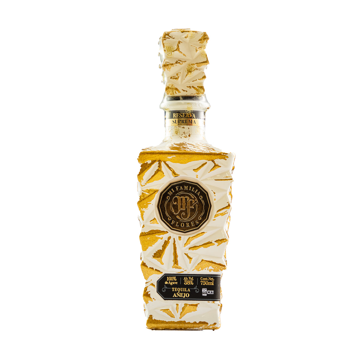 Tequila Mi Familia Flores Añejo Supremo Beige 750 Ml