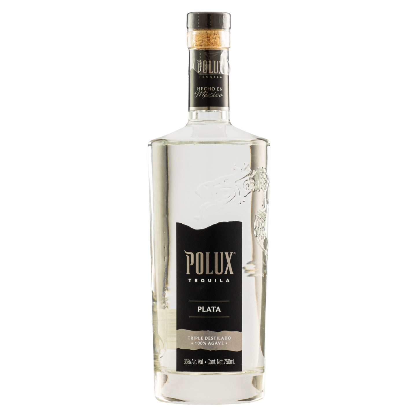 Tequila Polux Plata Triple Destilado 100% Agave 750 Ml