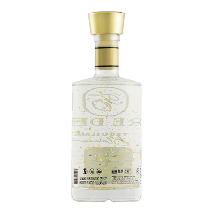 Tequila Fiebre de Oro Blanco Con Hojuelas de Oro 750 Ml