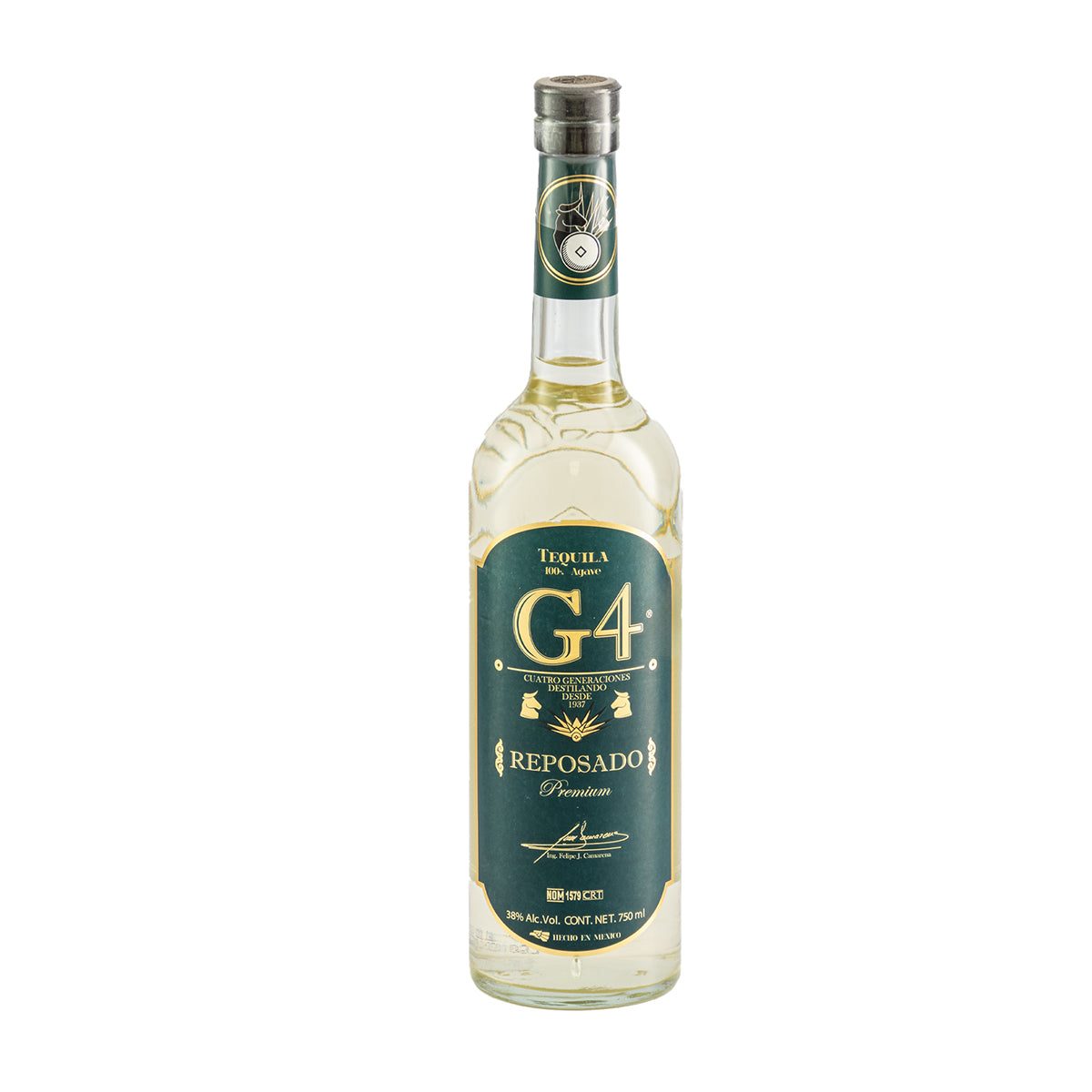 Tequila G4 Reposado Premium  750 Ml