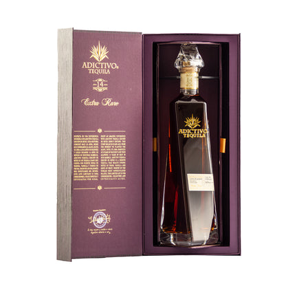 Tequila Adictivo 14 Años Extra Añejo Edición Reyes 750 Ml