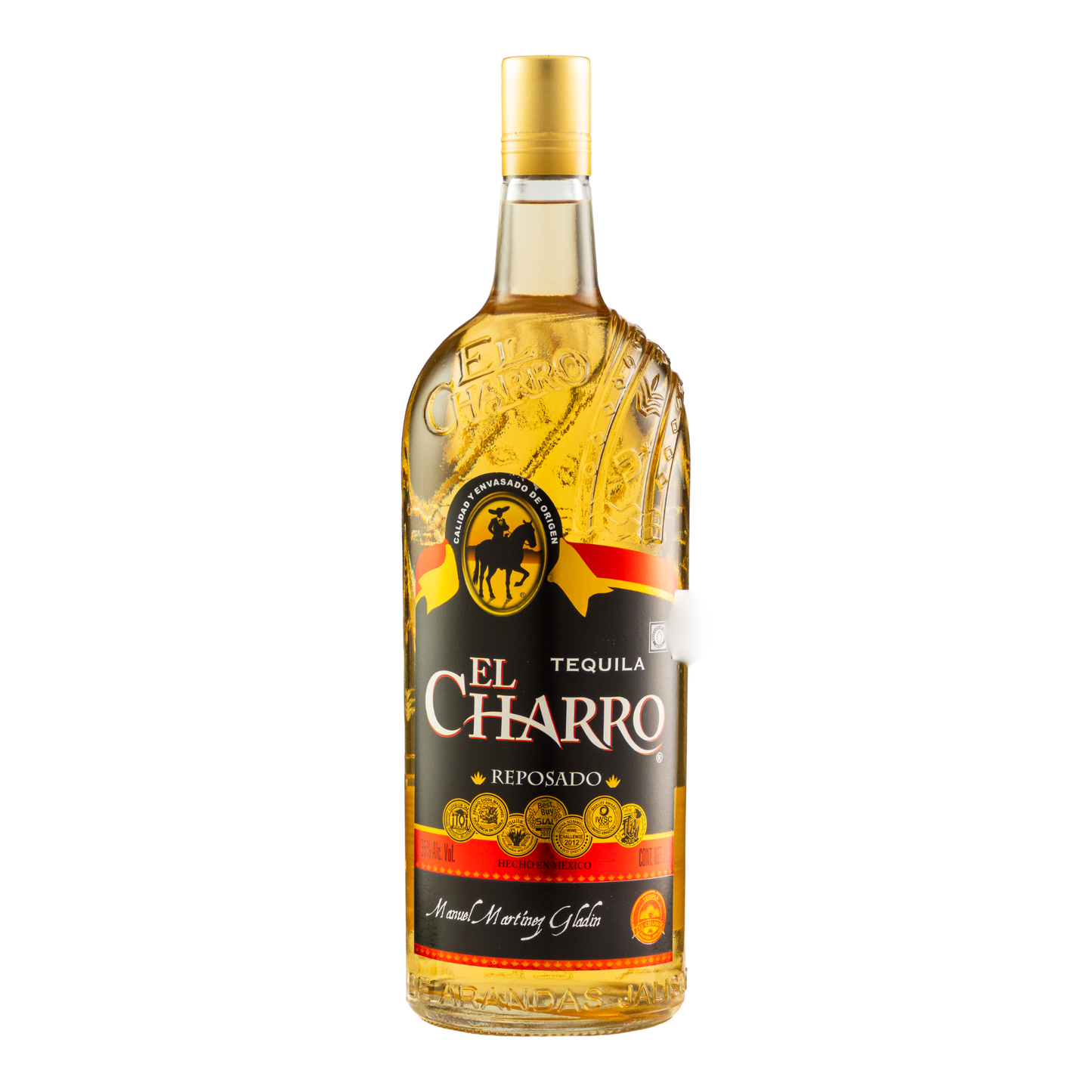 Tequila El Charro Clásico Reposado 3000 Ml