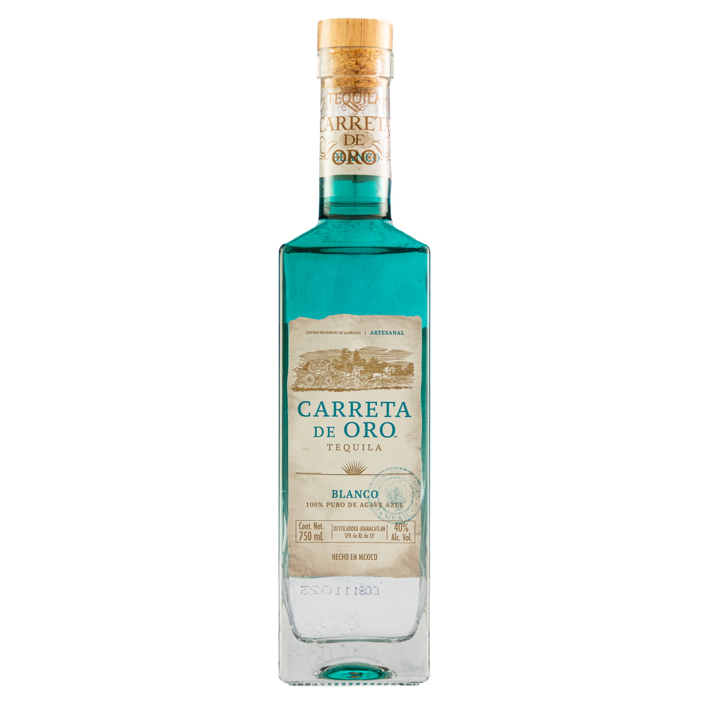 Tequila Carreta De Oro Blanco 750 ml