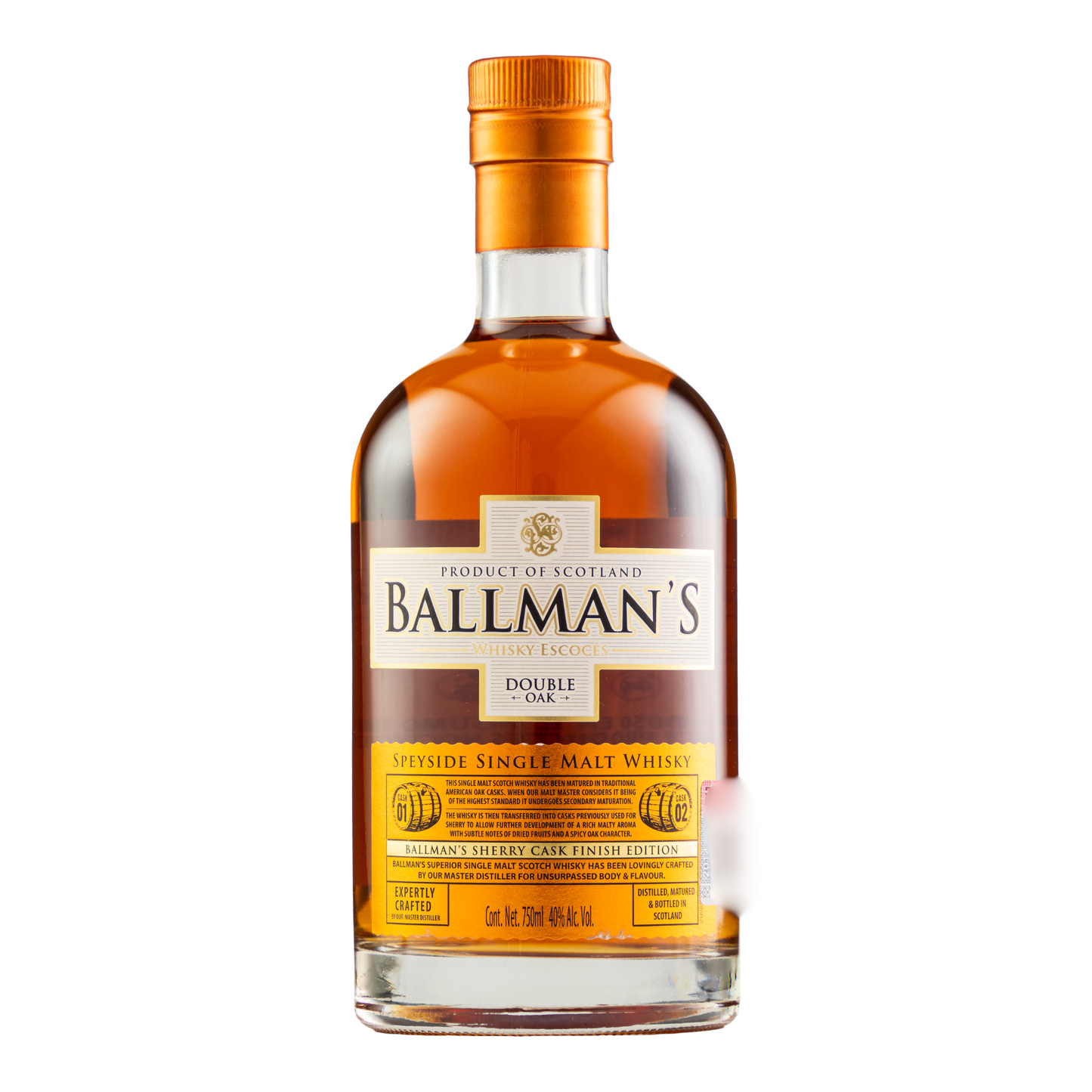 Whisky Ballman´s Scotch Double Oak 750 Ml