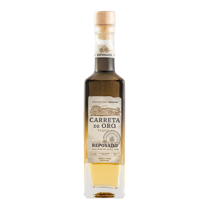 Tequila Carreta De Oro Reposado Mini 50 Ml