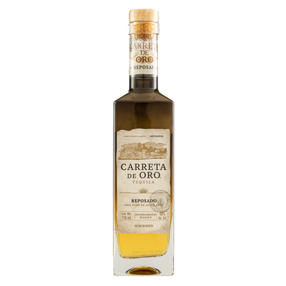 Tequila Carreta De Oro Reposado 750 ml