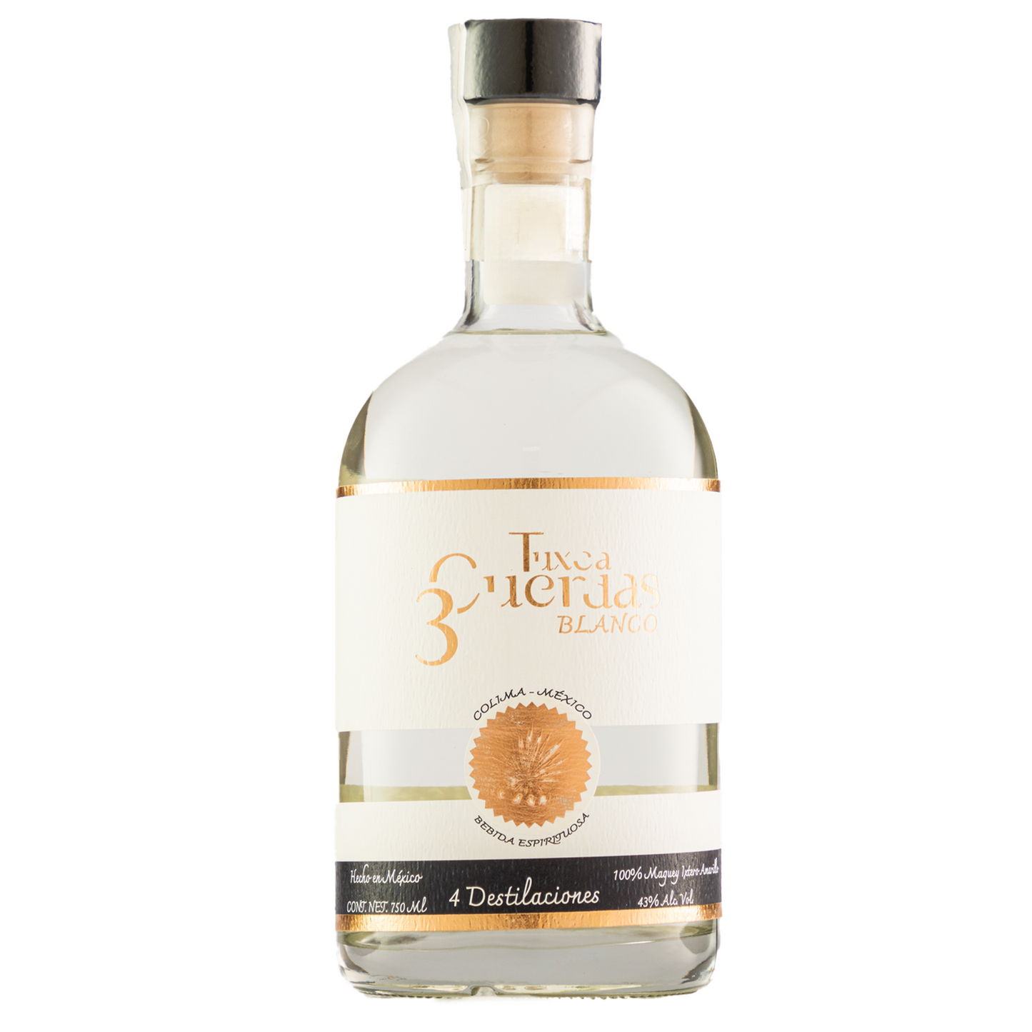 Destilado de Agave Tuxca 3 Cuerdas 750 Ml