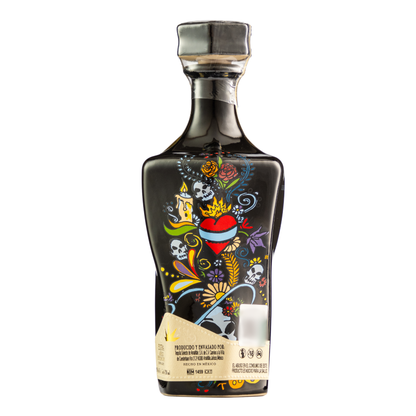 Tequila Mundo De Oro Extra Añejo Cerámica Muertos 750 Ml