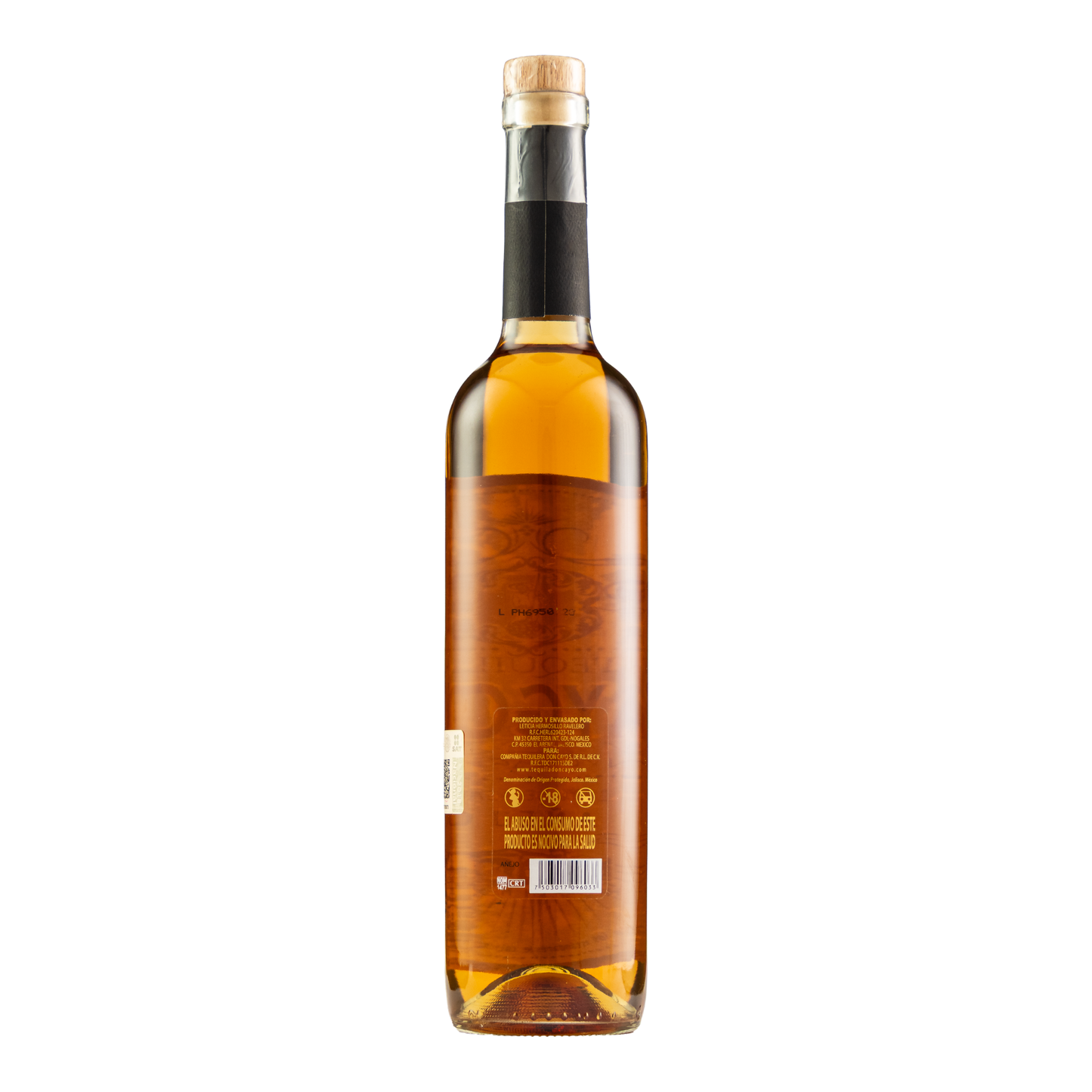 Tequila Raygoza Artesanal Añejo 750 Ml