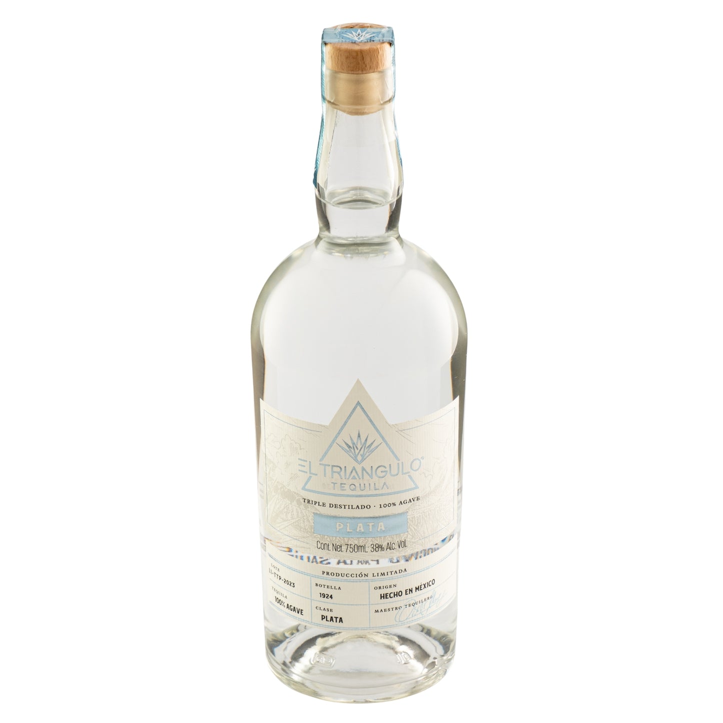 Tequila El Triangulo Plata 750 Ml