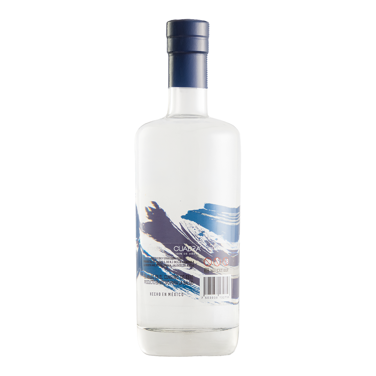 Tequila Cuadra Blanco 750 Ml
