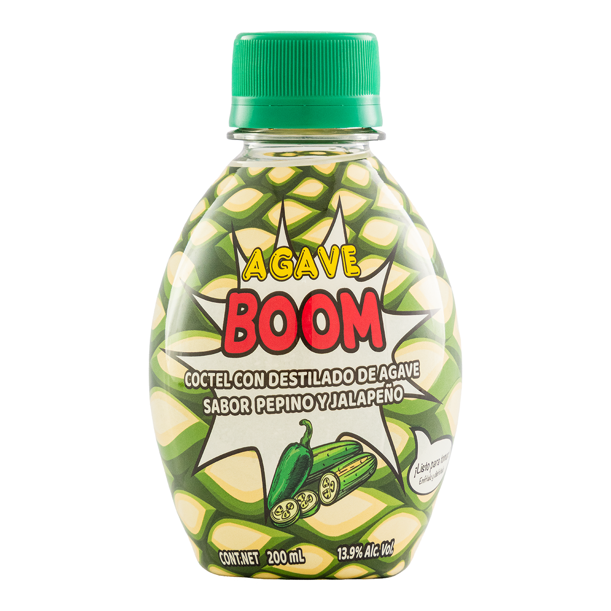 Bebida Margarita Agave Boom Pepino-Jalapeño 200 Ml