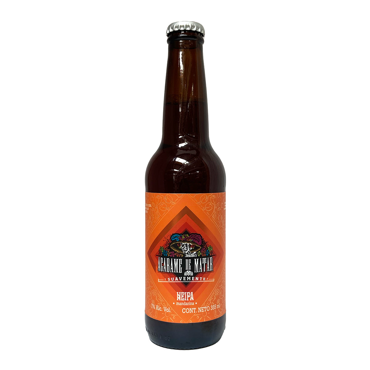 Cerveza Acábame De Matar NEIPA Mandarina 355 ml