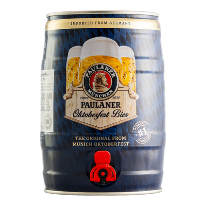 Cerveza Paulaner Oktoberfest Barril 5000 Ml