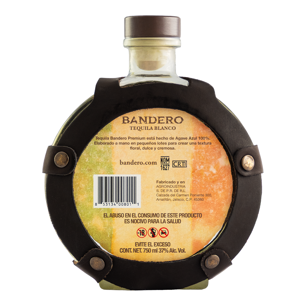 Tequila Bandero Premium Blanco 750 Ml