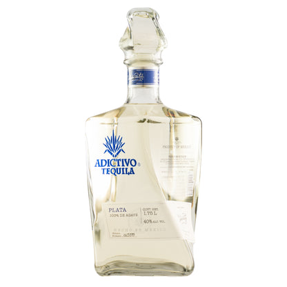Tequila Adictivo Plata 100% Agave 1750 Ml