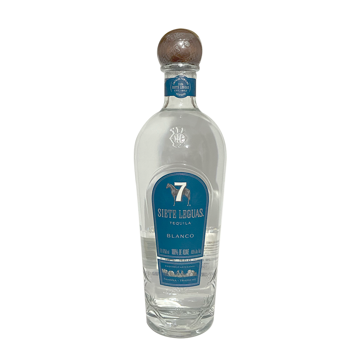 Tequila Siete Leguas Blanco Ensamble Artesanal 1750 Ml