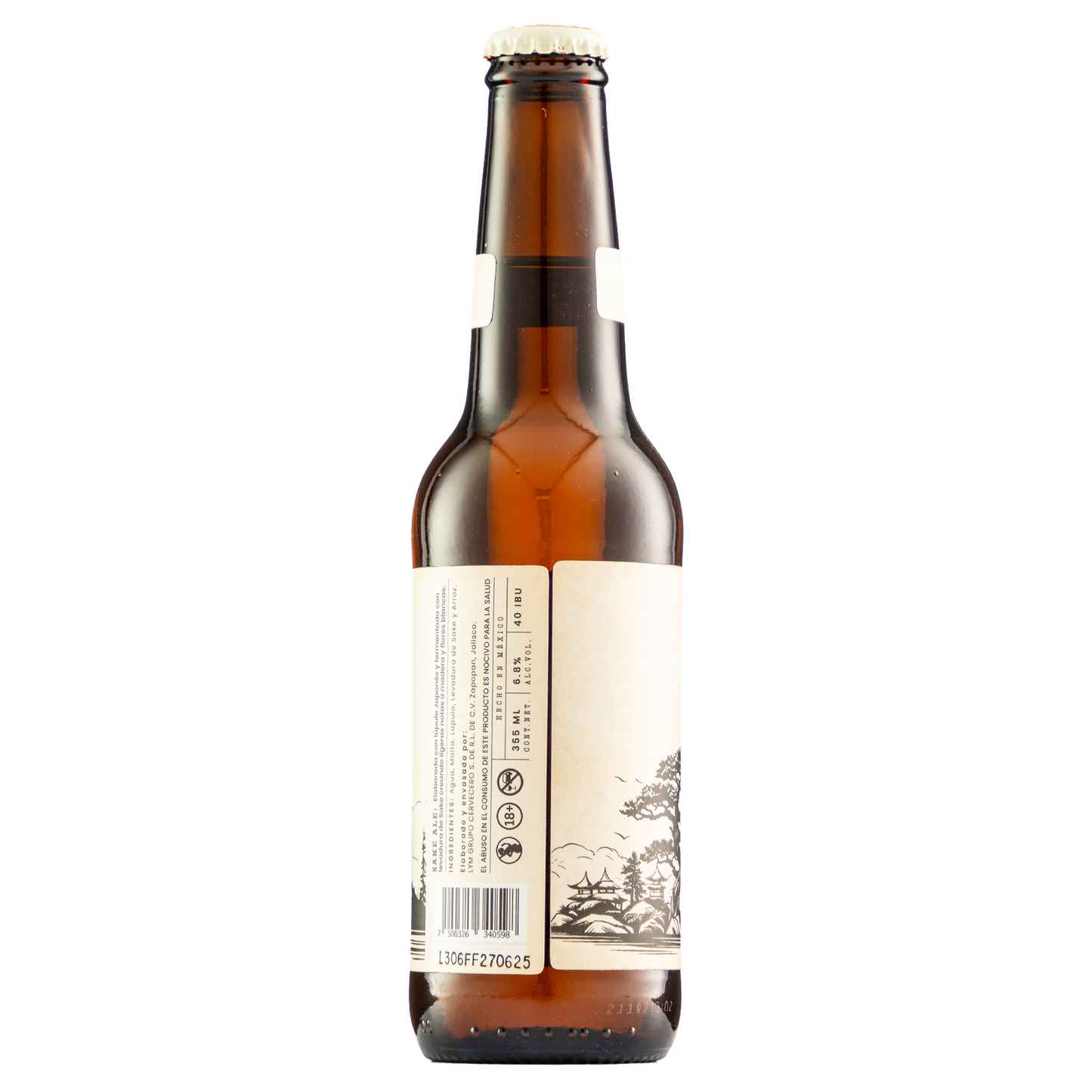 Cerveza Artesanal Fortuna Sake Ale 355 Ml