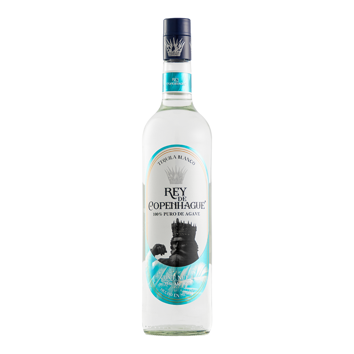 Tequila Rey de Copenhague Blanco 1000 Ml