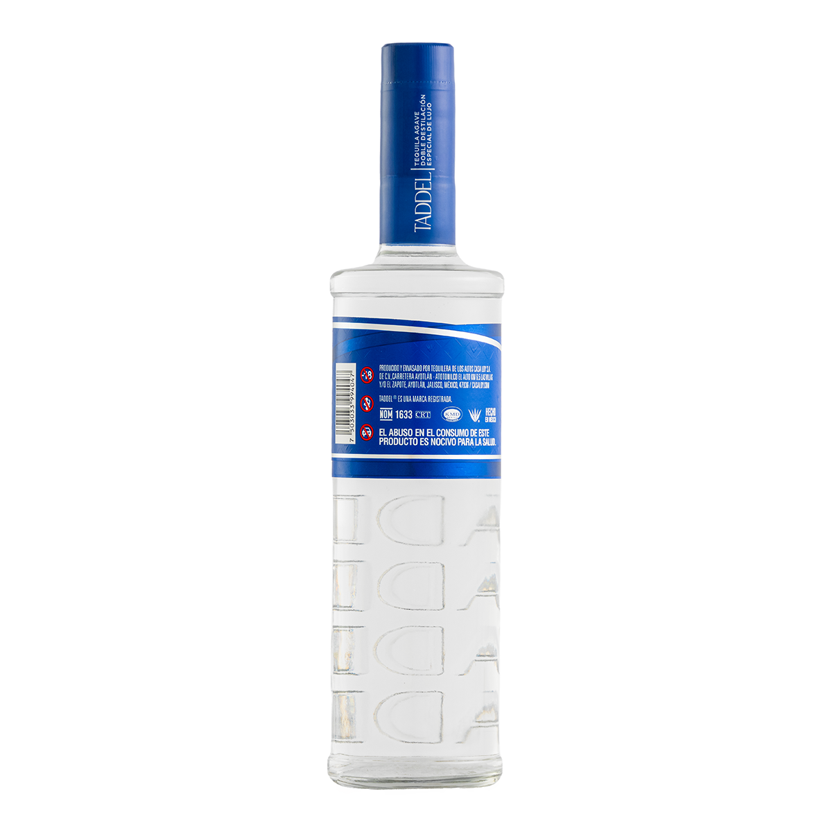 Tequila Taddel Plata 750 Ml