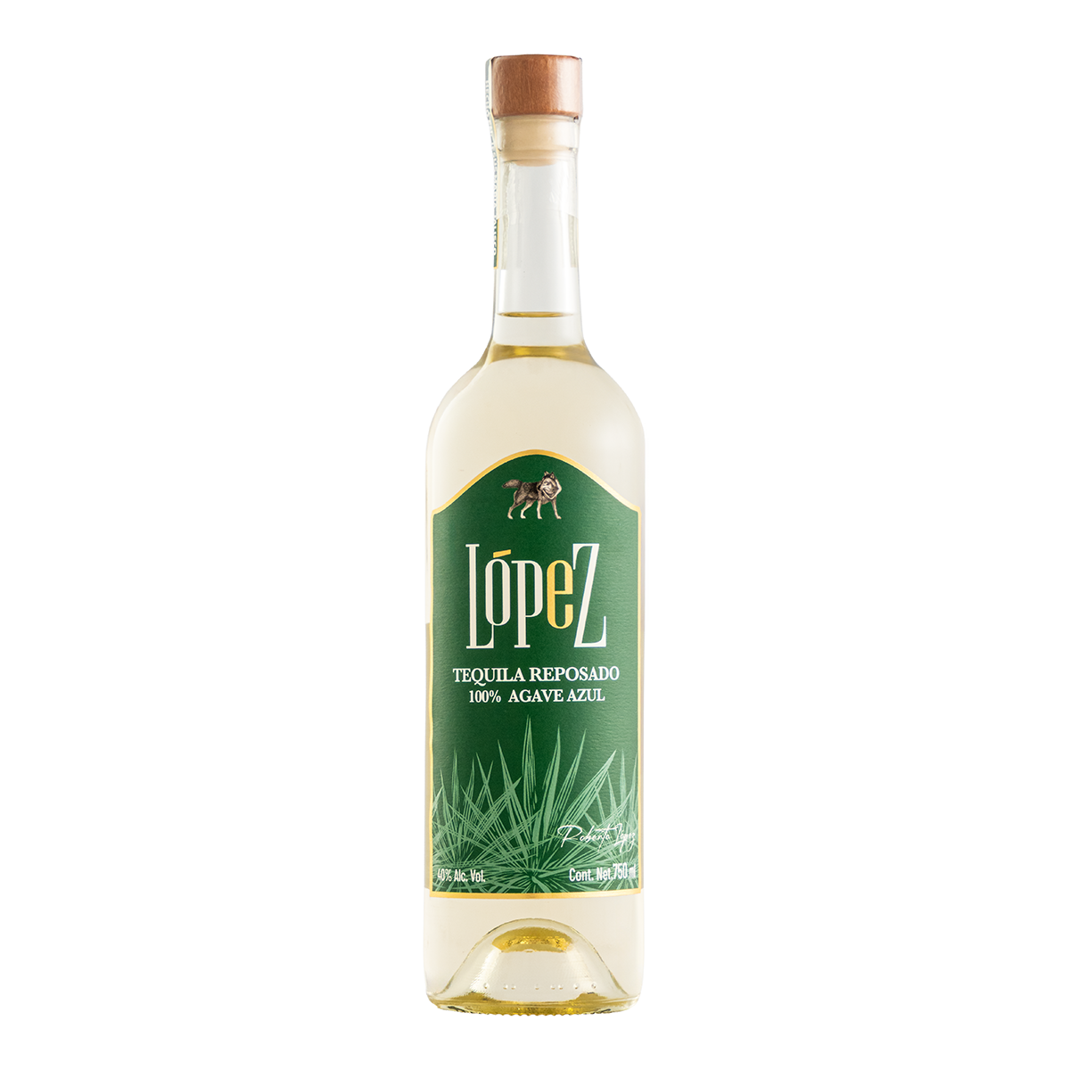 Tequila López Reposado 750 Ml