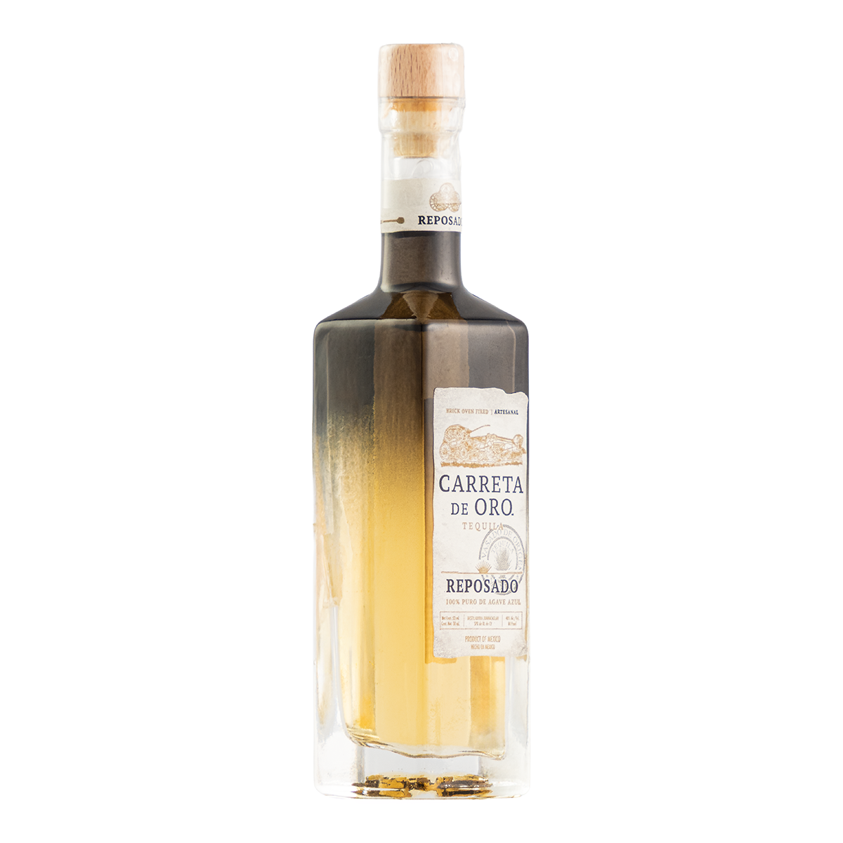 Tequila Carreta De Oro Reposado Mini 50 Ml