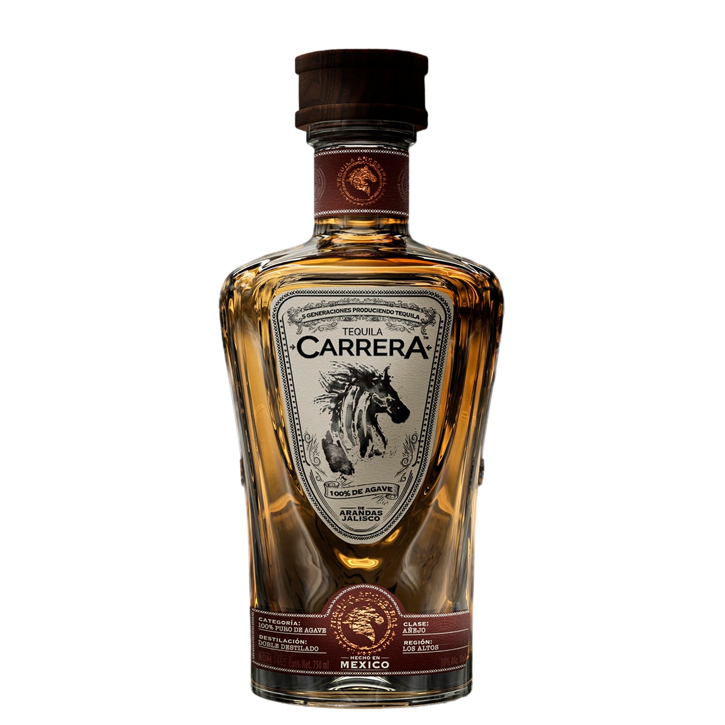 Tequila Carrera Añejo 750 Ml