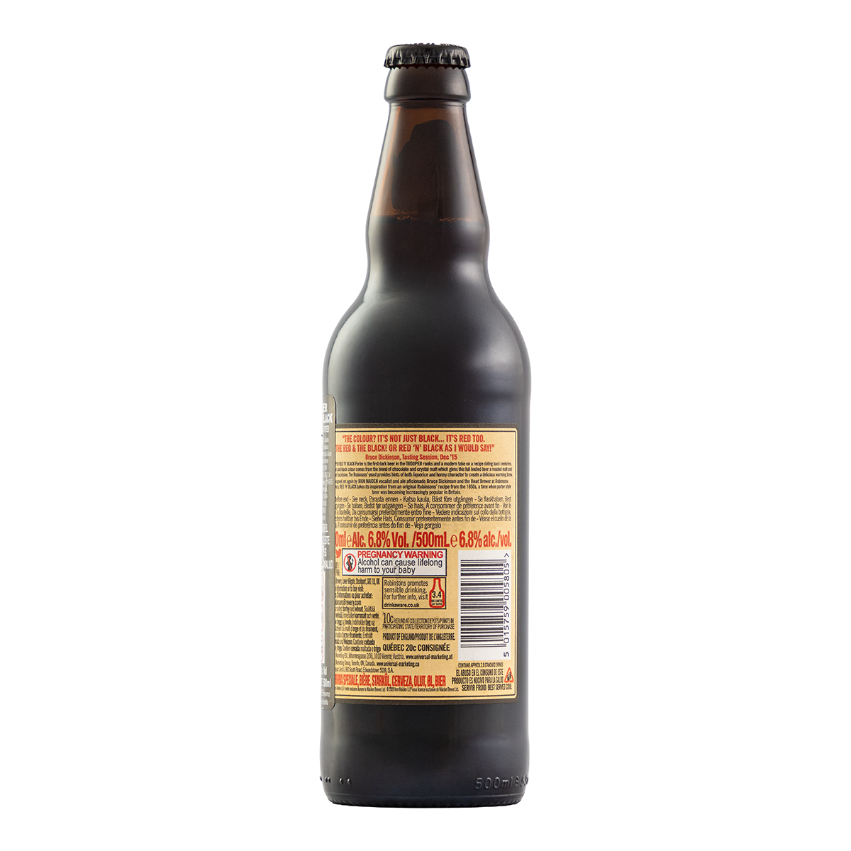 Cerveza Iron Maiden Red N Black 500 Ml