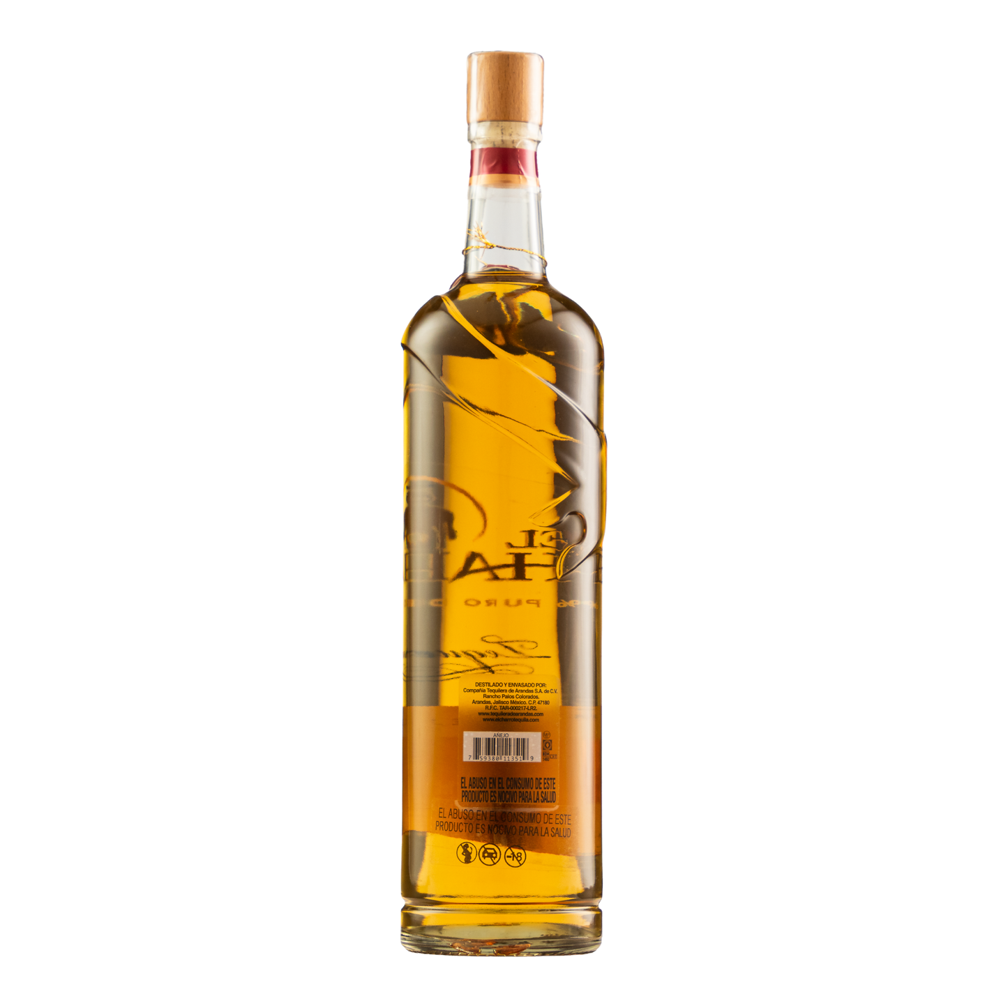 Tequila El Charro Premium Añejo 1000 Ml