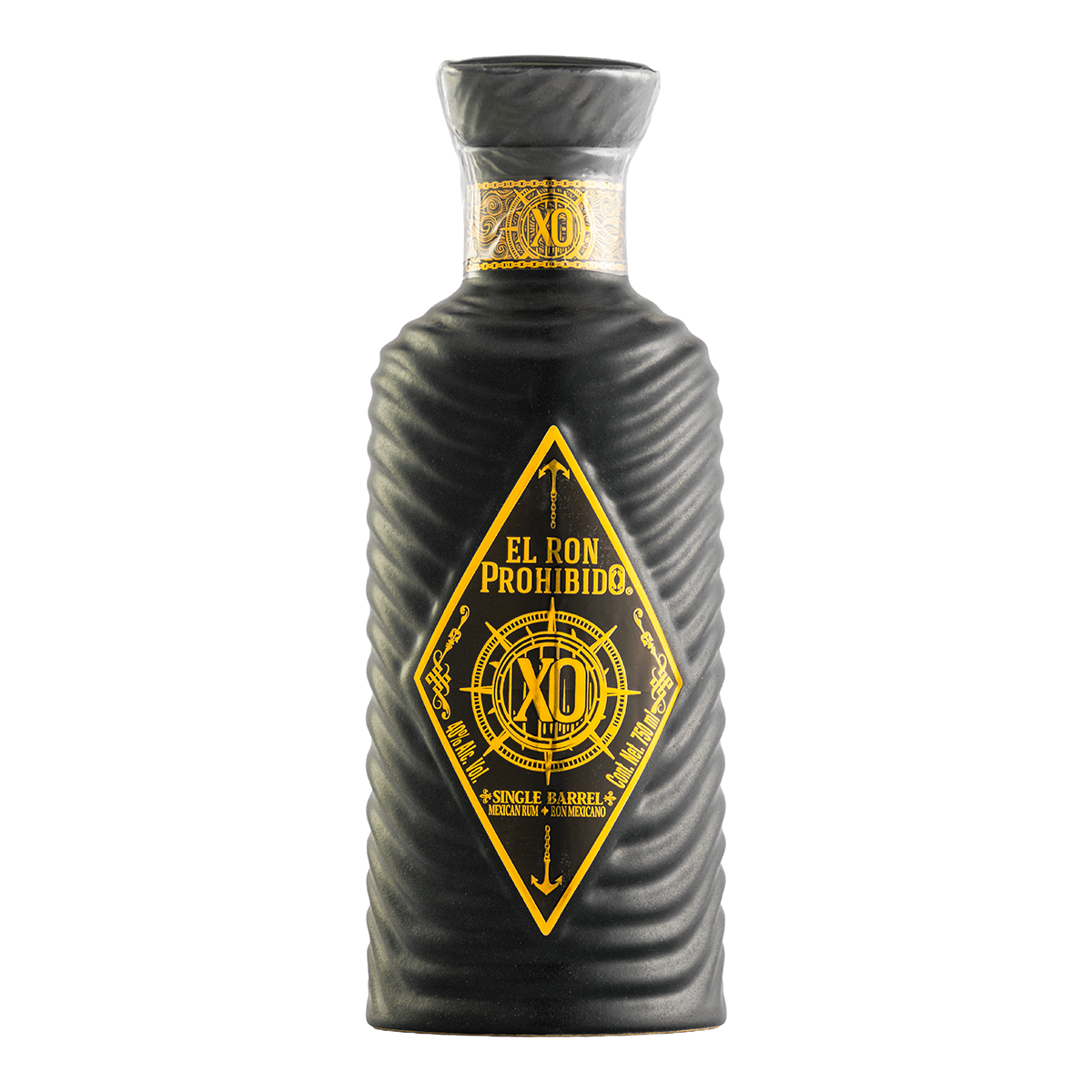Ron Mexicano Prohibido XO Cerámica Rombo 750 Ml