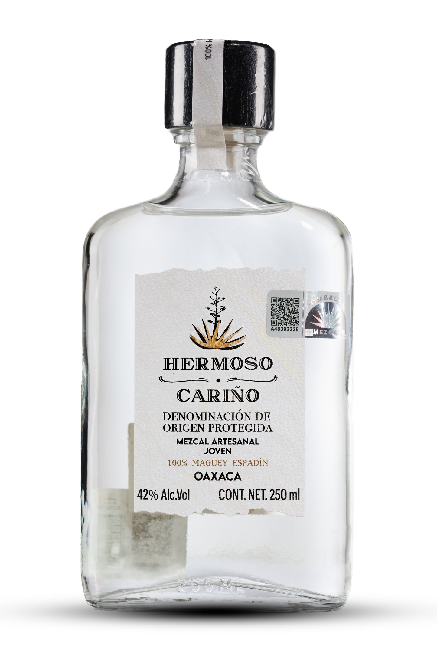 Mezcal Artesanal Hermoso Cariño Espadín 250 Ml