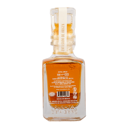 Tequila Gran Cava de Oro Extra Añejo Mini 50 Ml