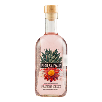 Licor De Agave Flor Salvaje Dragon Fruit 750 Ml