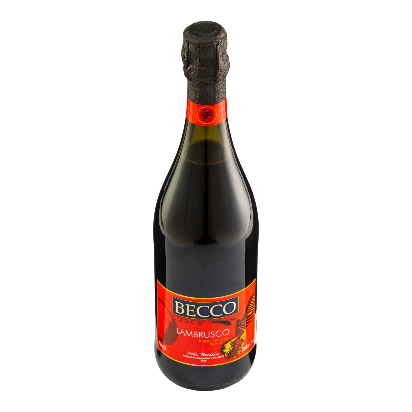 Vino Tinto Lambrusco Becco 750 Ml