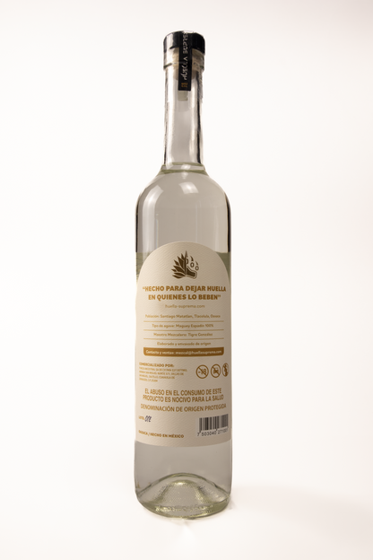 Mezcal Artesanal Huella Suprema Espadín 750 Ml