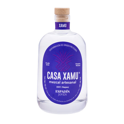 Mezcal Artesanal Casa Xamu Joven Espadín 750 Ml