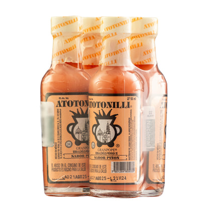 Four Pack Rompope Atotonilli Piñones 50 Ml
