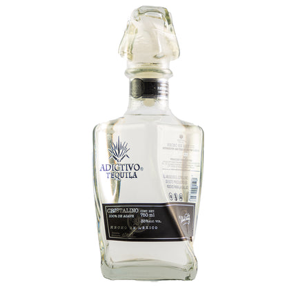 Tequila Adictivo Reposado Cristalino 100% Agave 750 Ml