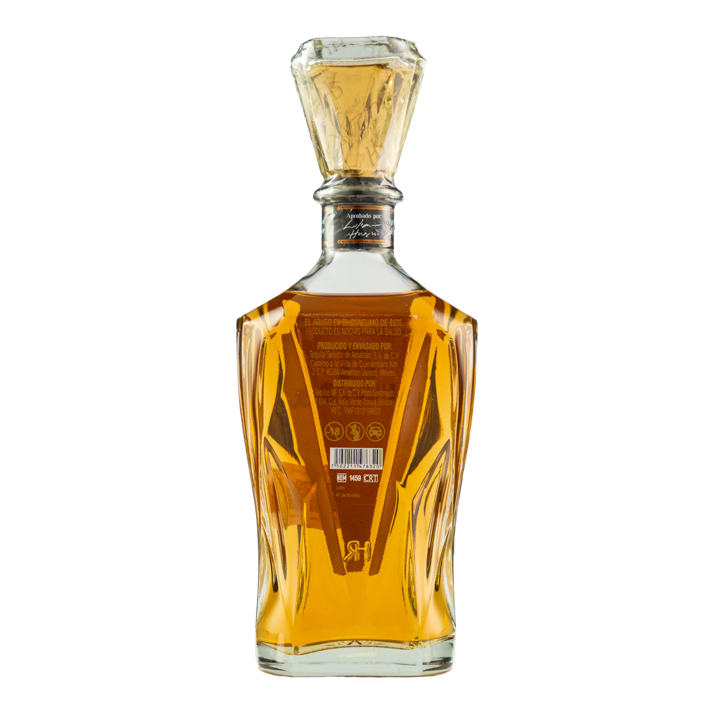 Tequila Reserva RH Huizar Añejo 750 Ml