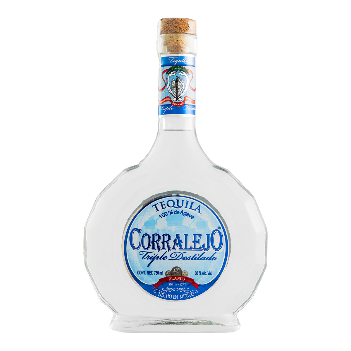 Tequila Corralejo Triple Destilado Blanco 750 Ml