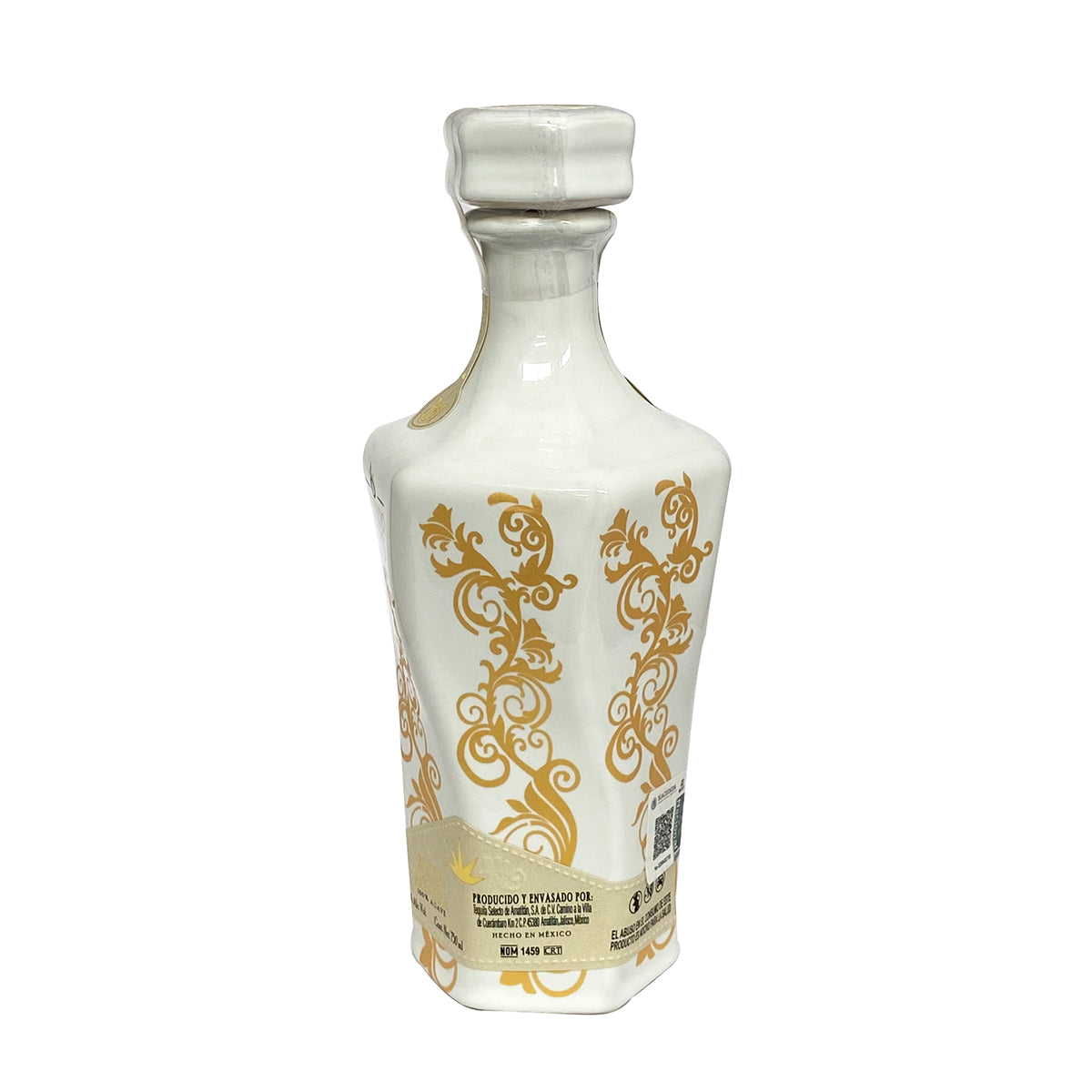 Tequila Artesanal Mundo Oro Extra Añejo Cerámica 750ml
