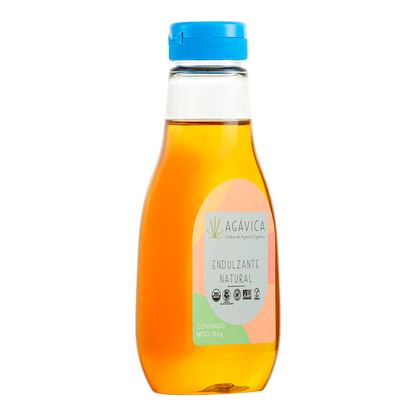 Jarabe de Agave Orgánico Agávica Endulzante 330 Gr