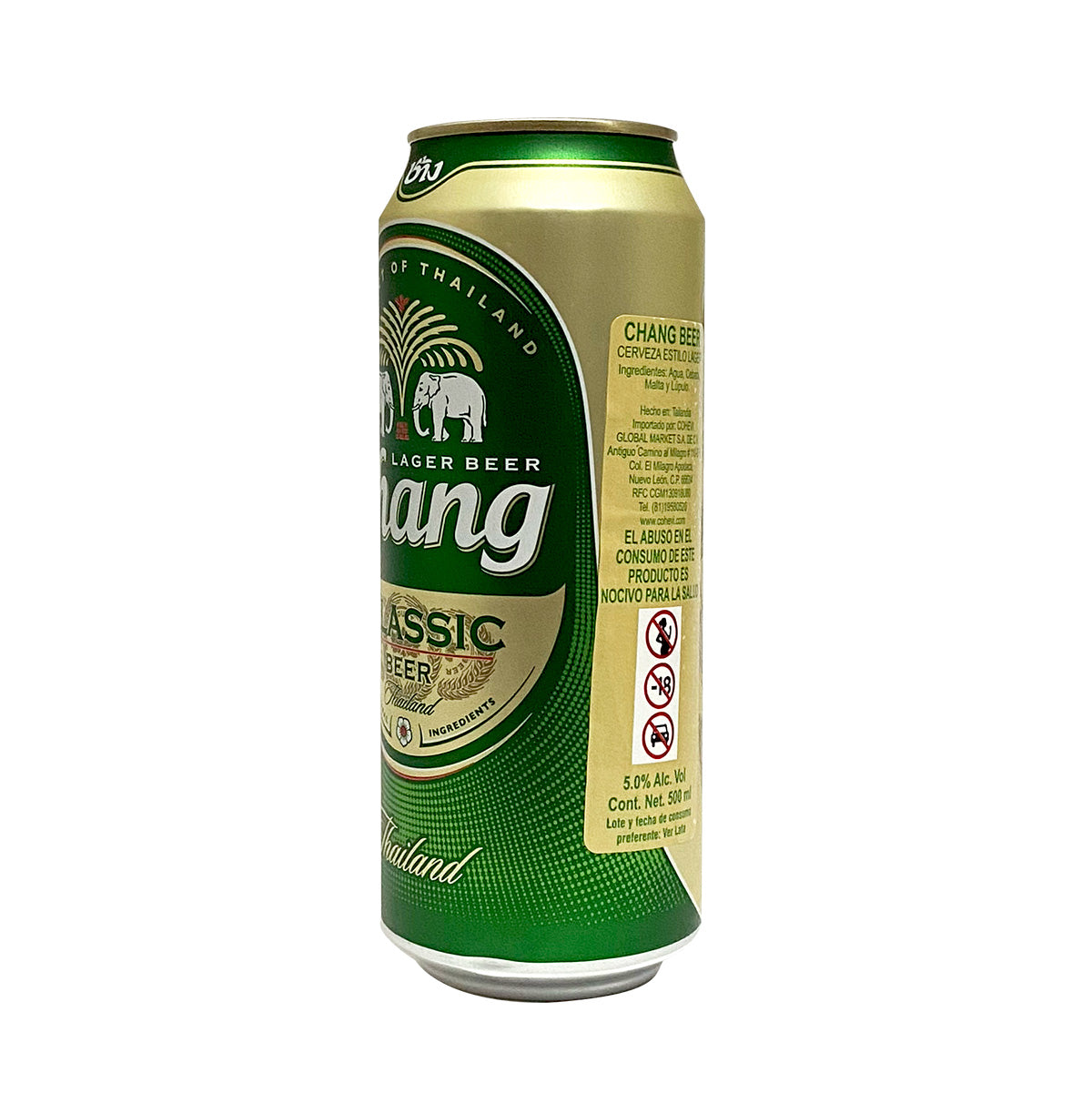 Cerveza Chang Classic Lata 500 Ml