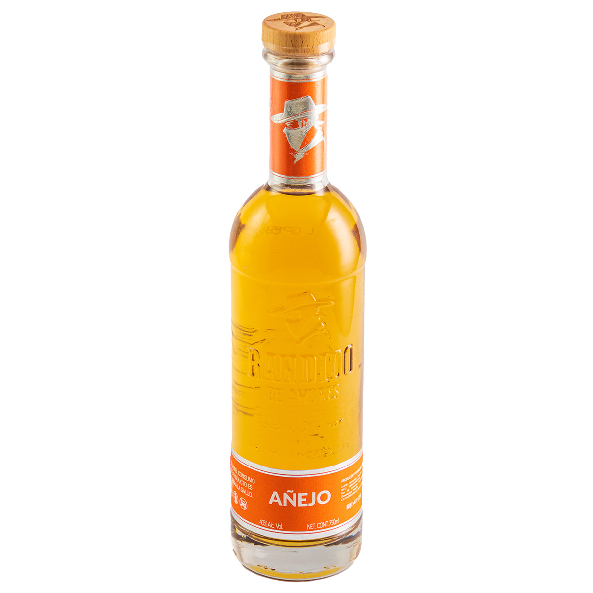 Tequila Bandido De Amores Añejo 100% Agave 750 Ml