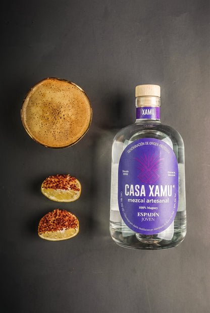 Mezcal Artesanal Casa Xamu Joven Espadín 750 Ml