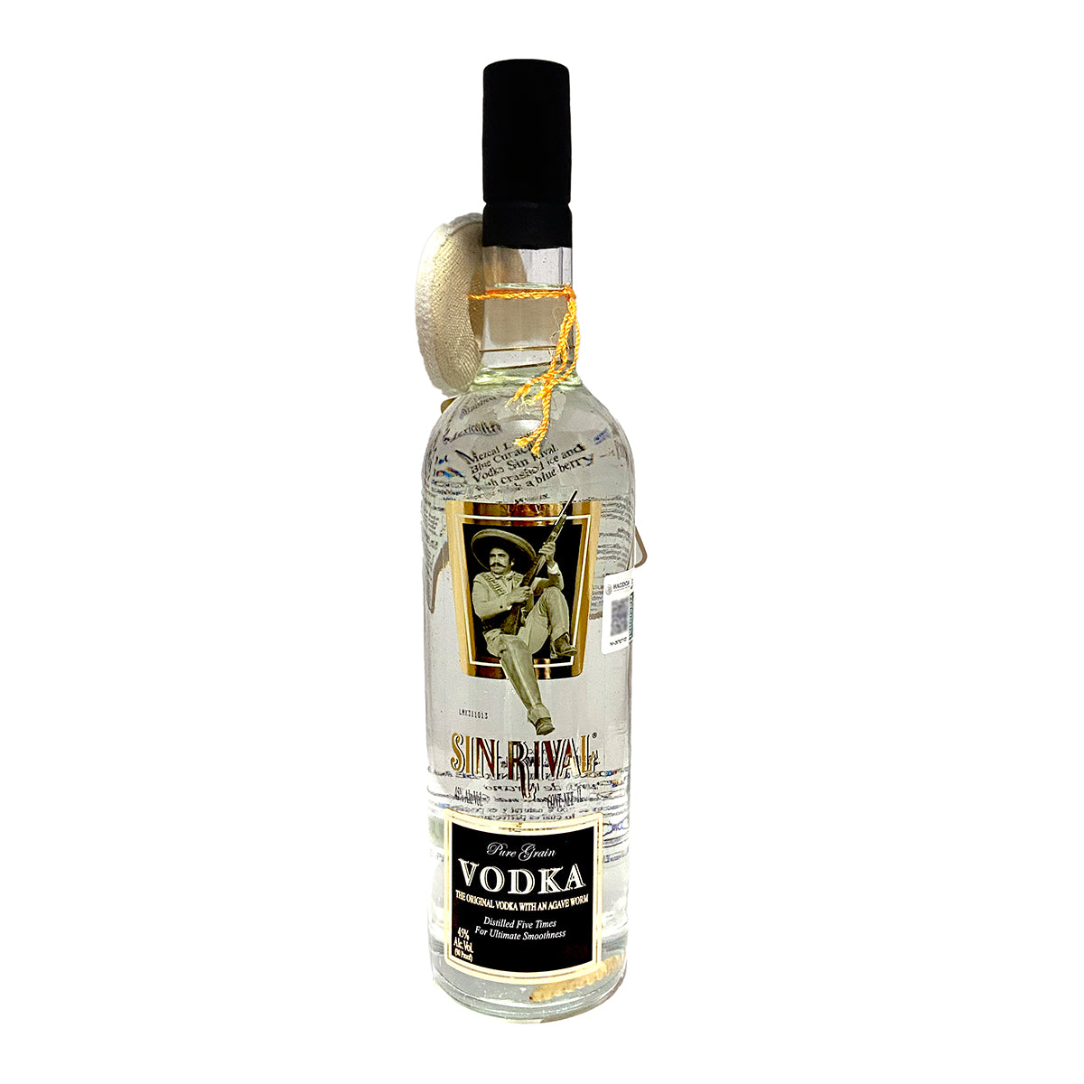 Vodka Sin Rival Con Gusano de Agave 1L